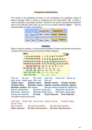 Baluchi made easy mirán baluch raési (4) | PDF