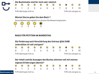 BauUnwesen.de 6
Ein Leser Feedback aus dem Bundesbauministerium
Beamter / Bau Ing. Mitte 50
 