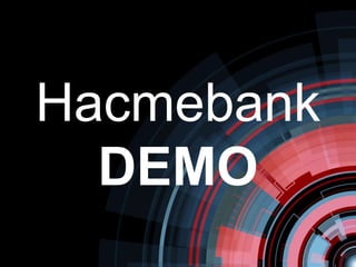 Hacmebank
  DEMO
 
