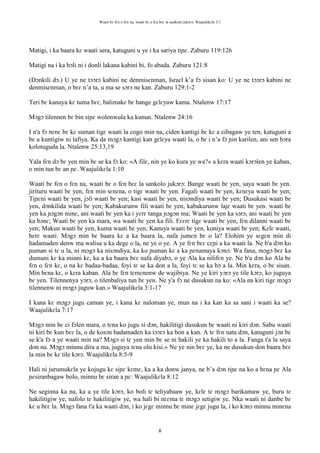 Matigi Bambara - Biblical Timeline and Key Events in the Pentateuch and Beyond ...