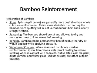 Bambbo: A High Tech Material | PPTX