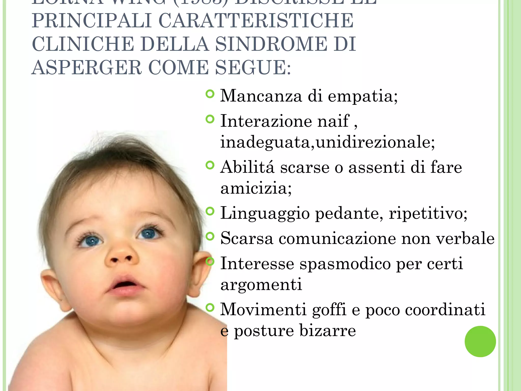 Bambini con sindrome de asperger | PPT