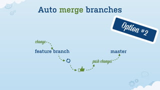 Auto merge branches
                                Option
                                         #2
change

feature bra...