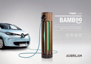 Borne de recharge pour véhicules électriques
Brillante en tous points !
 