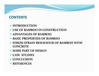 Bamboo as a building material final.pdf. | PDF