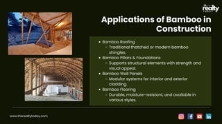 Bamboo as Eco-Friendly Construction Material | PDF