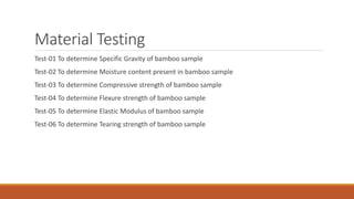 Bamboo presentation | PPTX