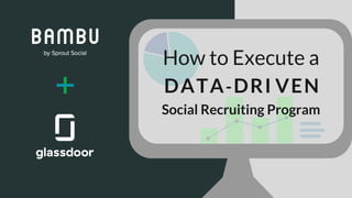 DATA-DRI VEN
How to Execute a
Social Recruiting Program
 