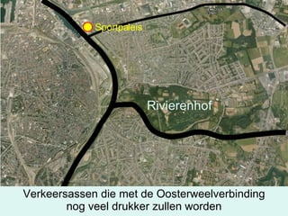 Rivierenhof Verkeersassen die met de Oosterweelverbinding nog veel drukker zullen worden Sportpaleis 