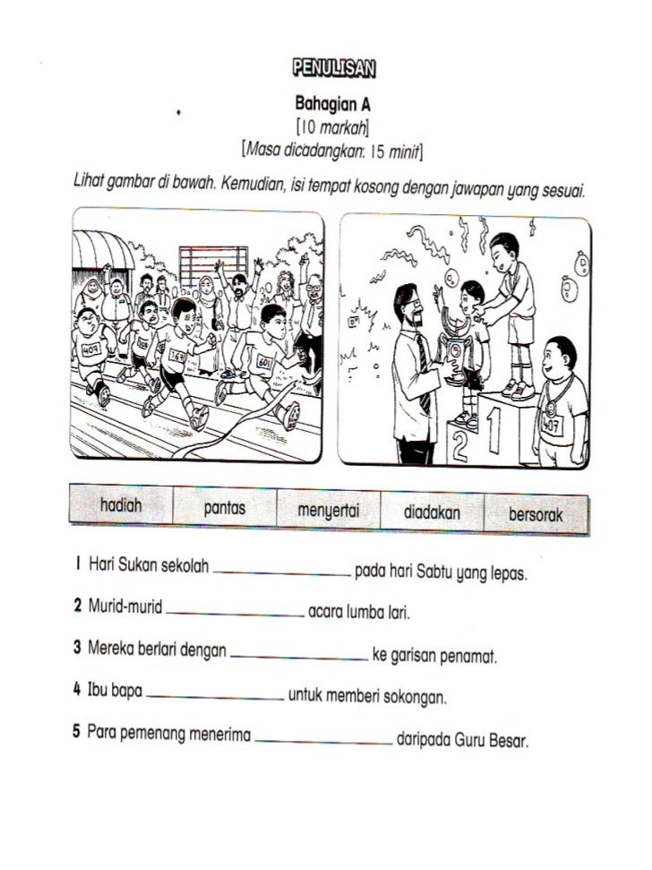 Soalan Bahasa Melayu K2 Tahun 2