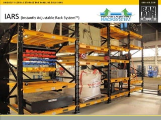 Ban-Air Storage Systems Product Overview (Instantly Adjustable Racking ...