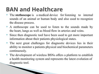 BAN-UNIT-I Introduction about Body area Networks.pptx