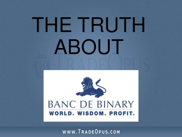 Binary options banc de binary reviews