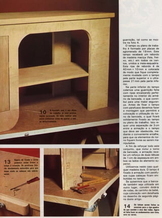 Bancada para marcenaria