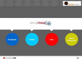 09
Facebook Twitter Sito
Salva
Risparmio
 