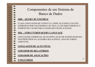 Banco De Dados