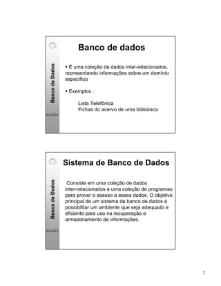 Banco De Dados Básico