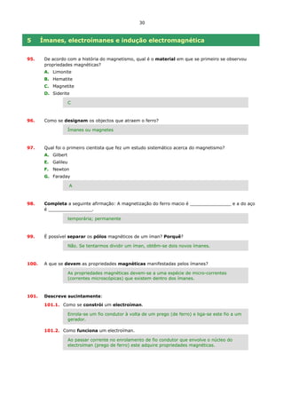 Banco De Questoes Unidade 11