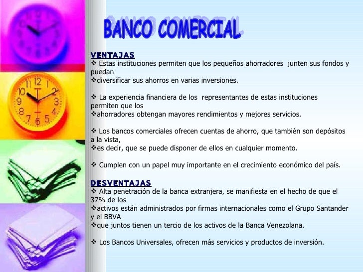 Banco comerciales Banco comerciales