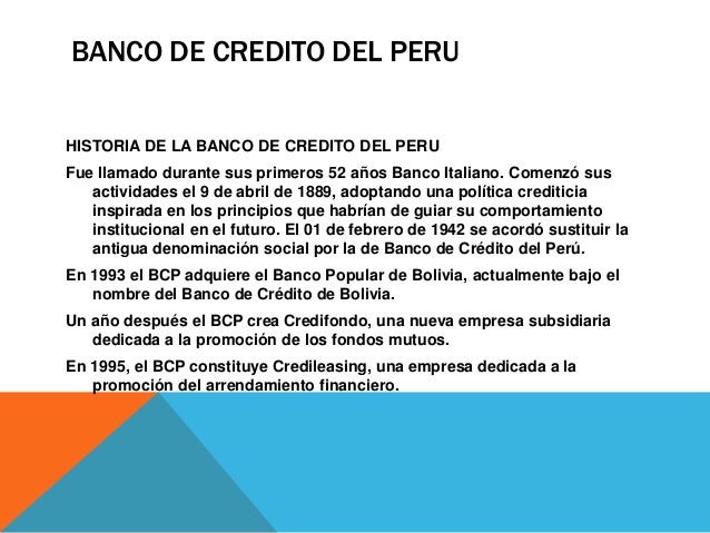 Banco Bcp