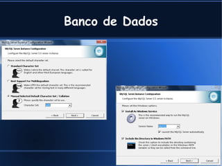 Banco de Dados




         Cleber @ Tavares Junior .com
 