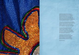 O destino turístico Polo Cultural da
Bomba do Hemetério já é uma realidade. Foi
desenvolvido para fortalecer uma rede de
produtos e serviços nesta comunidade, com
vistas a operacionalizá-los e comercializá-los
através de empreendedores parceiros, garantindo
a sustentabilidade dos pequenos negócios.
Trata-se de uma demonstração da identidade e
da cultura local, traduzidas em diversas linguagens
artísticas. O Sebrae não apenas apoia, mas
endossa iniciativas assim, de desenvolvimento
local, mobilização e organização comunitária.
O turismo de base comunitária permuta
experiências que desafiam o visitante a
conhecer melhor as práticas e simbologias
dos territórios urbanos. Vivências e tradições
precisam ser valorizadas para o fortalecimento
das manifestações culturais locais.
É promissora a atuação do Sebrae na
culturalização das economias, priorizando
ações com foco na inserção da cultura
local em produtos e serviços das micro e
pequenas empresas. E isto é só o começo.
Sebrae Pernambuco
 