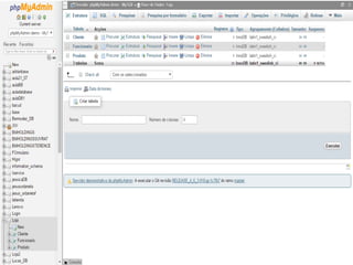 Banco de dados de Loja