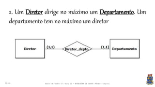 Banco de Dados II Aula 03 - Modelagem de Dados (Modelo Lógico) | PDF