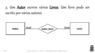 Banco de Dados II Aula 03 - Modelagem de Dados (Modelo Lógico) | PDF