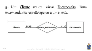 Banco de Dados II Aula 03 - Modelagem de Dados (Modelo Lógico) | PDF
