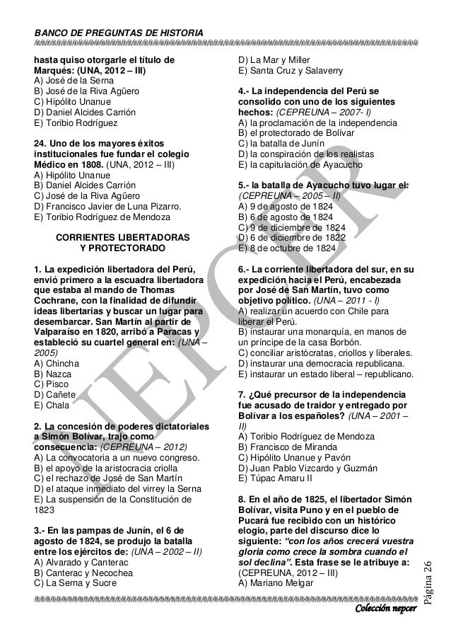 preguntas de historia y geografia del peru banco de preguntas historia preguntas de historia y geografia del peru banco de preguntas historia