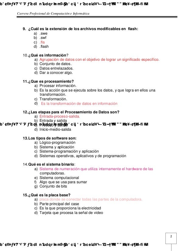 preguntas basicas sobre computacion banco de preguntas de la carrera de computacion e preguntas basicas sobre computacion banco de preguntas de la carrera de computacion e