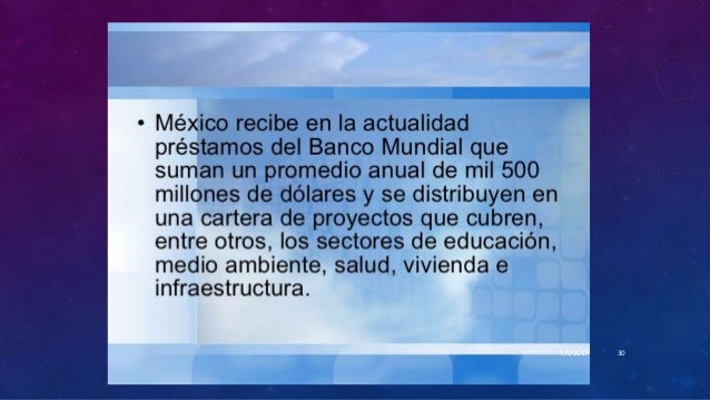 Banco Mundial Mexico