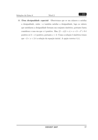 Banco Questoes 2007 Da Obmep