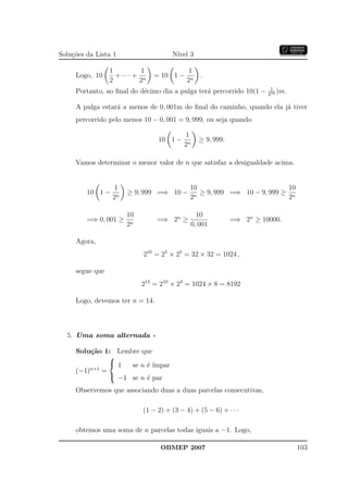 Banco Questoes 2007 Da Obmep