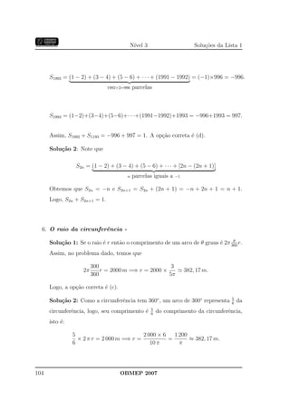 Banco Questoes 2007 Da Obmep