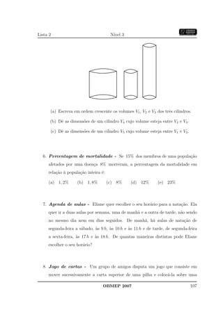 Banco Questoes 2007 Da Obmep