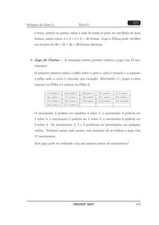 Banco Questoes 2007 Da Obmep