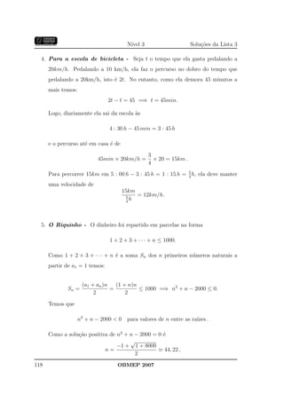 Banco Questoes 2007 Da Obmep