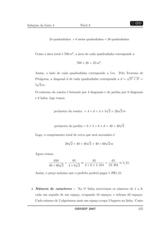 Banco Questoes 2007 Da Obmep