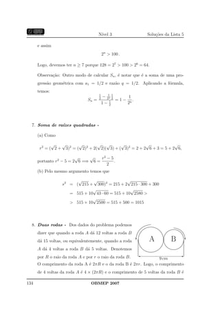 Banco Questoes 2007 Da Obmep