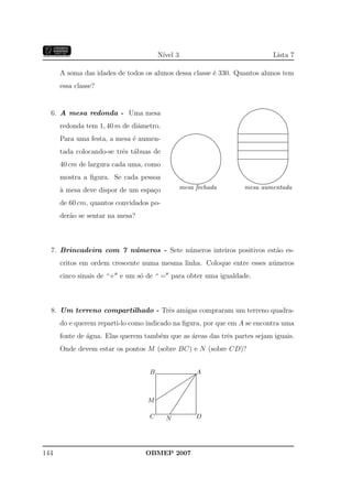 Banco Questoes 2007 Da Obmep