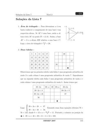 Banco Questoes 2007 Da Obmep