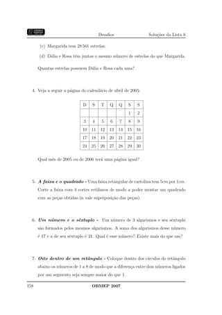 Banco Questoes 2007 Da Obmep
