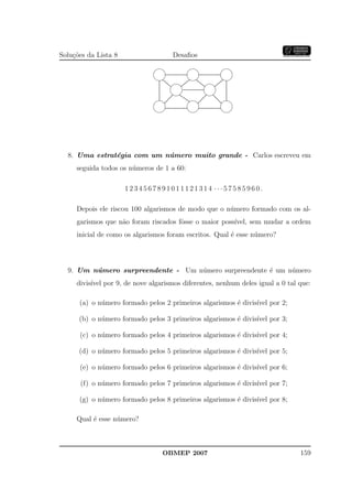 Banco Questoes 2007 Da Obmep