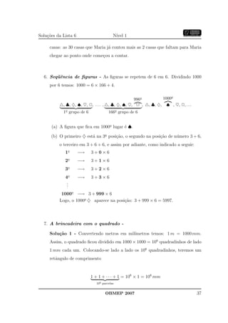 Banco Questoes 2007 Da Obmep