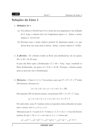 Banco Questoes 2007 Da Obmep