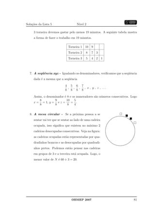Banco Questoes 2007 Da Obmep