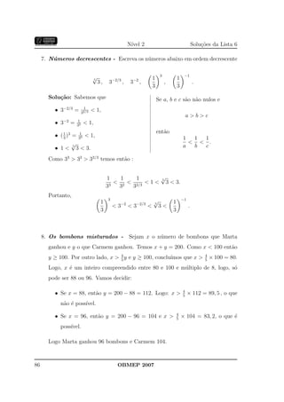 Banco Questoes 2007 Da Obmep