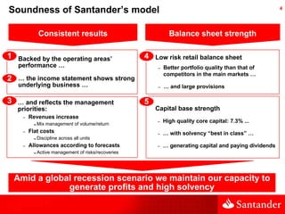 Soundness of Santander’s model                                                                         4




           Co...